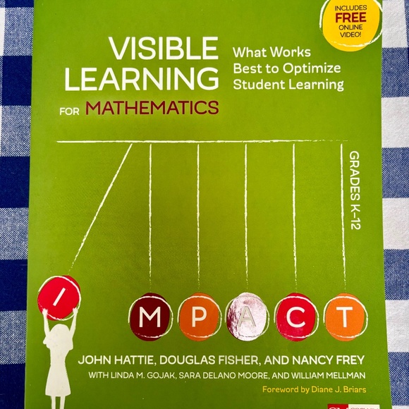 Visible Learning For Mathematics, Grades K-12: What Works Best to Optimize Stude - Picture 1 of 5